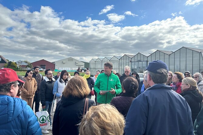 Amsterdam: Day trip to Tulip Farm, Keukenhof + Windmill Cruise - De Tulperij tulip farm: meeting Mr Daan and Mrs Anja