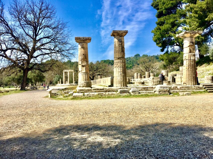 Ancient Olympia: Private Tour site, museum, bee farm, winery - Ancient Olympia archaeological site: make your one hour count