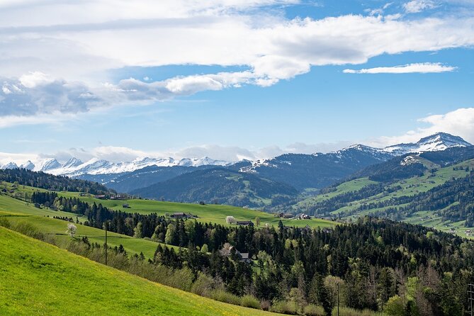 Appenzell Alps Day Trip from Zurich – Farm Life & Cheese Tasting - Hoher Kasten at 1,800 Meters: Cable Car Views and a Cold-Wind Reality Check