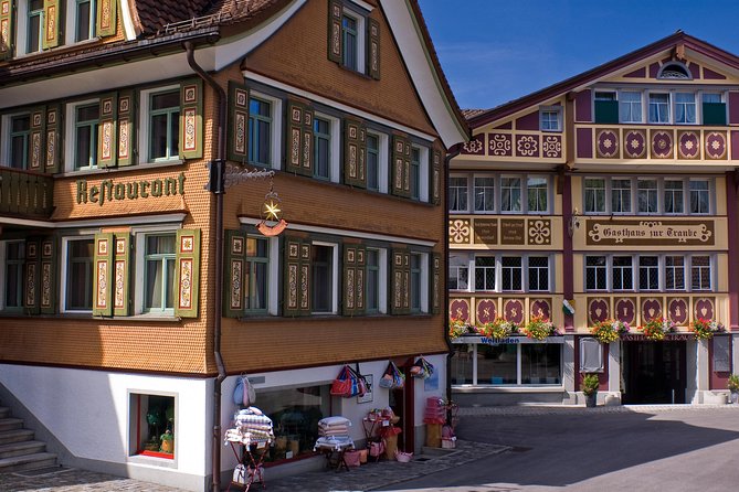 Appenzell Alps Day Trip from Zurich – Farm Life & Cheese Tasting - Appenzell Old Town: Painted Facades, Short Orientation, and Time to Browse