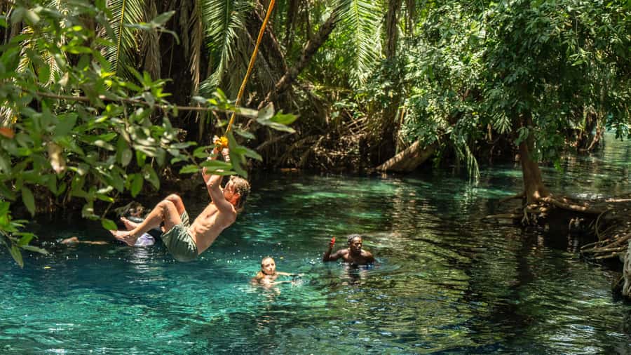 Arusha or Moshi : Hot Spring, Waterfall & Coffee Farm Tour - Materuni Waterfalls: a village walk and a hike that’s short but real