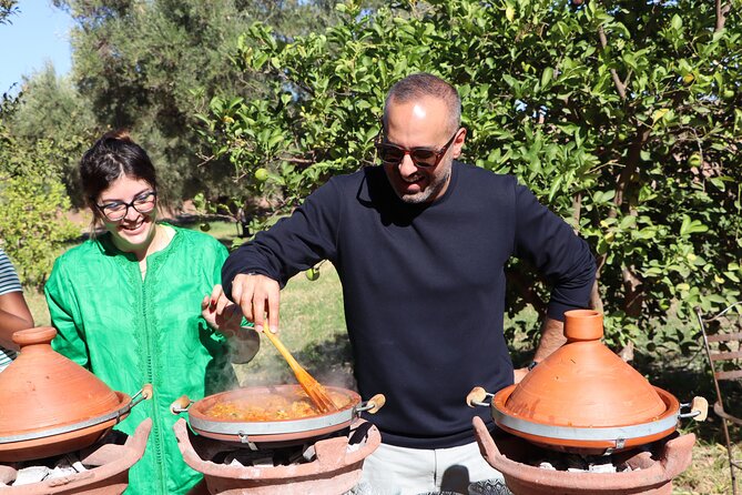 Authentic Moroccan Cooking Class in a Farm in Marrakech - Lunch in a mindful farm setting