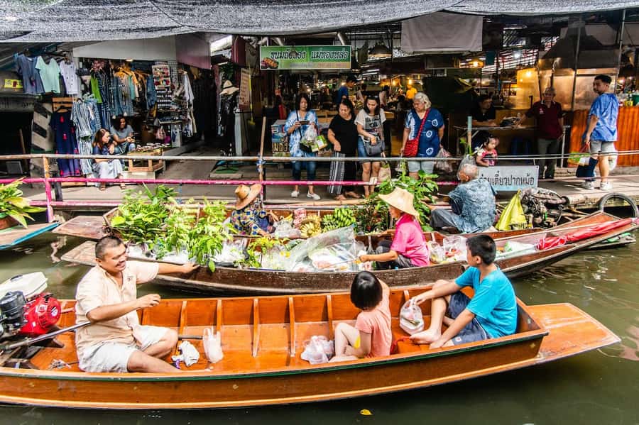 Bangkok Floating Market & Boat Ride to an Orchid Farm - Wat Saphan: The Temple Stop That Gives Context