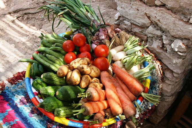 Berber Cooking Class at a Farm in the Countryside & shopping at a rural Souk. - The Tagine Lunch: Goat Meat, Vegetables, Moroccan Spices, and Olive Oil From the Farm