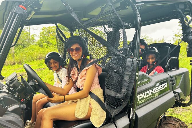 Big Island Family Off Road Farm Adventure at Ohana Ranch - The ride itself: trails, puddles, and open pasture views