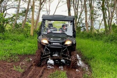 Big Island Family Off Road Farm Adventure at Ohana Ranch - UTV basics, helmets, and the driver’s license rule