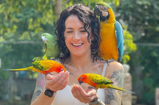 Bird Sanctuary and animal farm Day Tour - The farm stop: petting exotic animals and the weed farm sample