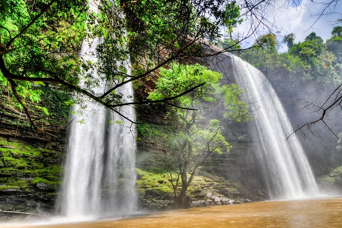 Boti Falls, Umbrella Rock, Aburi Gardens & Cocoa Farm Day Tour - Stop 2: Umbrella Rock climb and the three-headed palm moment