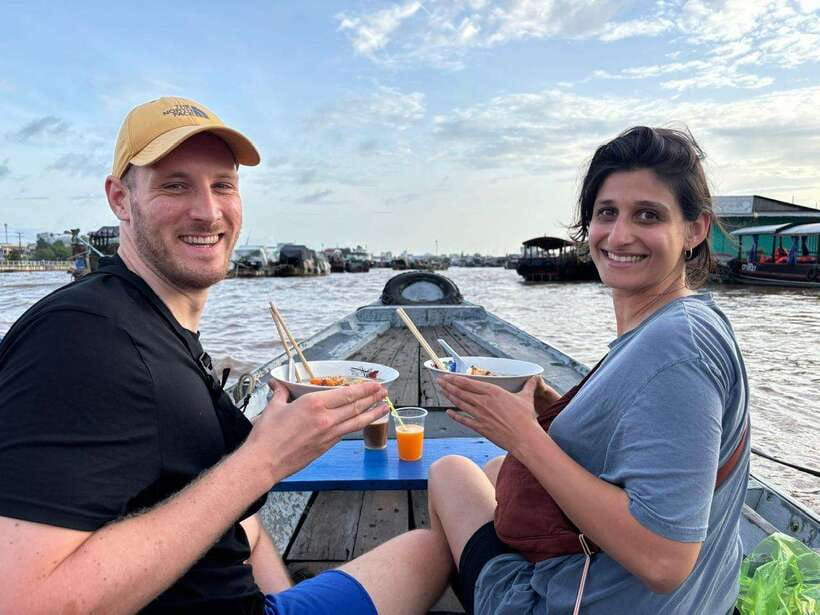 Can Tho: Floating Market, Canal, Cacao Farm & Mekong' Life - Rice Noodle Factory: Watch Flour Become Noodles