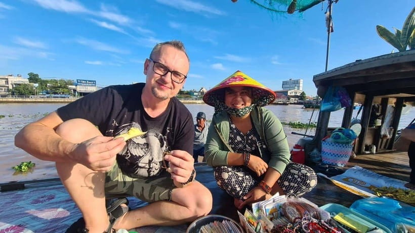Can Tho: Floating Market, Canal, Cacao Farm & Mekong' Life - Organic Cacao Farm: Cacao Milk, Cacao Wine, and Stories