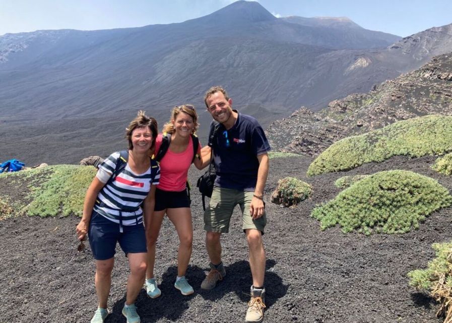 Catania: Guided Tour of Etna with Farm Visit & Food Tasting - Crateri Silvestri Walk and Panoramic Views: The Hike Part