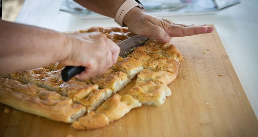 Cooking class in our family farm in Chianti with lunch - The farm-first tour: olive trees, vineyards, animals, and saffron