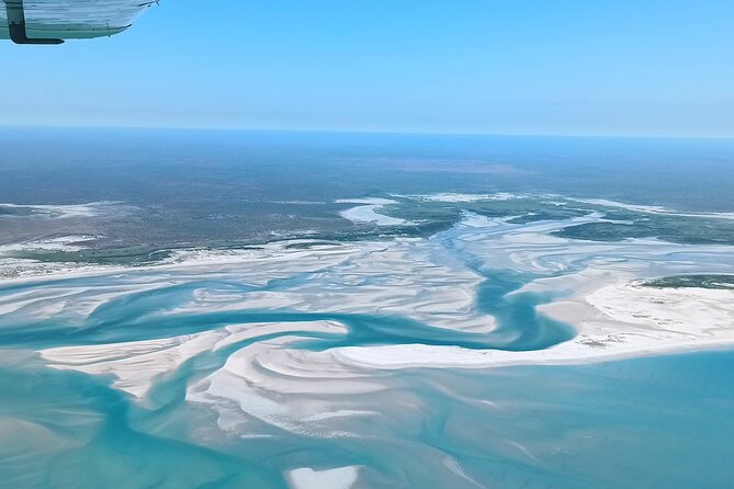 Cygnet Bay Sea Safari & Pearl Farm Tour Scenic Flight - Cape Leveque: the beach break near red cliffs
