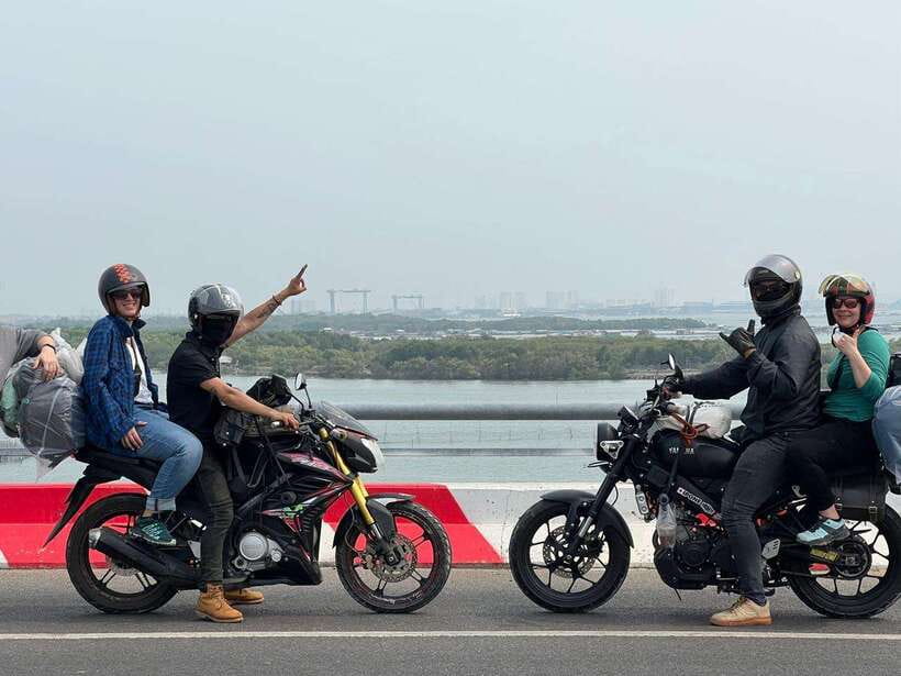 Dalat: MOTORBIKE TOUR TO PONGOUR FALLS- SILK- COFFEE FARM - Picking up in Dalat and getting oriented fast