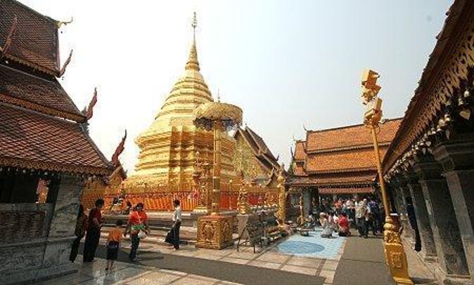 Doi Suthep Temple, Pha Lat Temple, Sticky Waterfall, Orchid farm - Key Points Worth Knowing