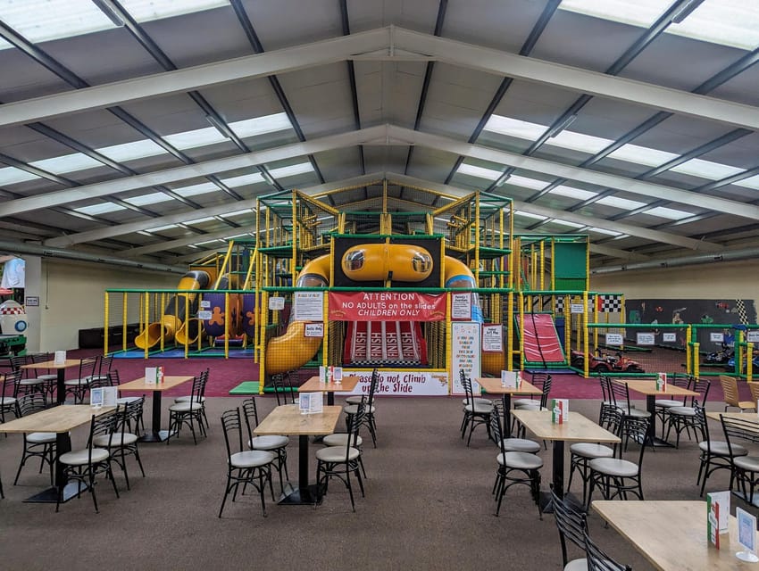 Durham: Adventure Valley Farm Park Entry Ticket - Indoor Play Town (18,000 sq ft): Your Rain Plan and Energy Engine