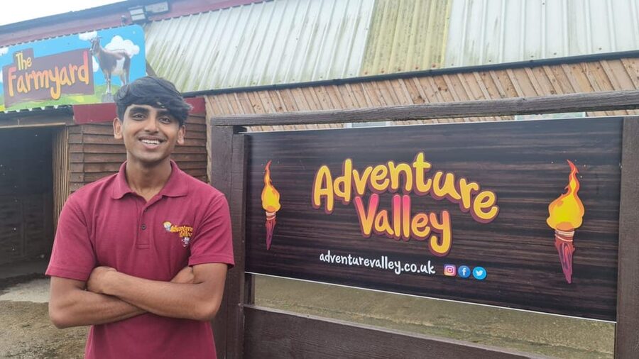 Durham: Adventure Valley Farm Park Entry Ticket - Wild West, Dragon Slide, and the 3D Net Climb: Six Play Zones, One Mission