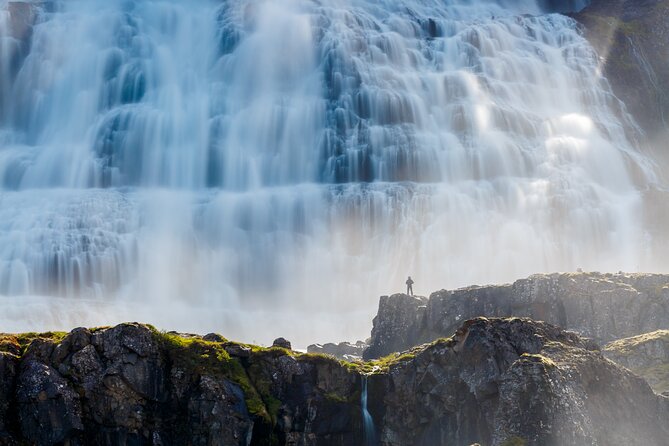 Dynjandi Waterfall & Iceland Farm Visit Tour - Dynjandi Falls (Fjallfoss): get close, then climb