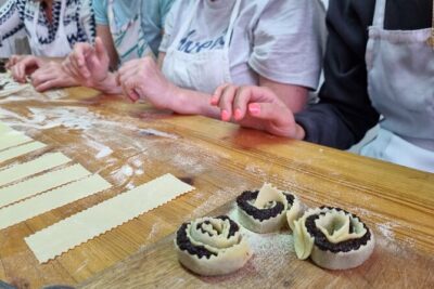 Farm to Table Cooking Experience in a small Village - Montresta and the Blue Zone Story: Leonarda and Ica Open Their Door