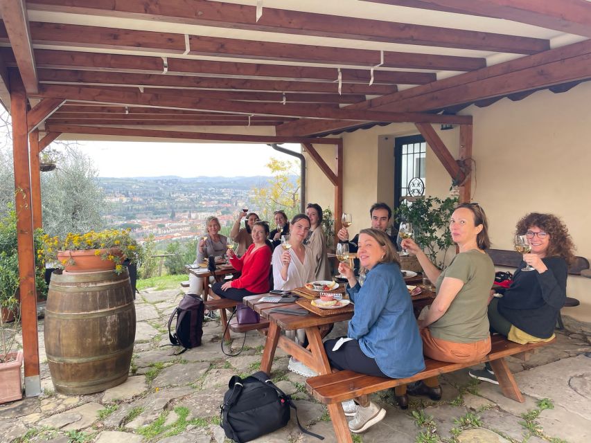 Florence: Country Ebike tour + Wine tasting in organic farm - E-bike Countryside Views Above Florence’s Olive Groves