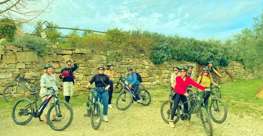 Florence: Country Ebike tour + Wine tasting in organic farm - The Organic Farm Stop: Wine, Olive Oil, and On-Site Production