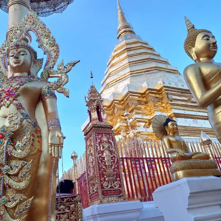 From Chiang Mai: Temples, Sticky Waterfall, and Orchid Farm - Bua Tong Sticky Waterfall: the climb is the point