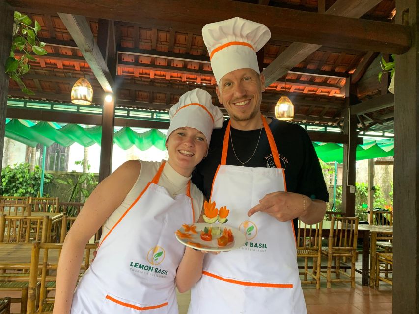 From Hoi An: Cooking Class at Organic Farm - Tra Que’s organic farm start: herbs, soil, and spring-roll prep