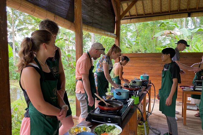 From Ubud: Authentic Bali Farm Cooking School & Organic Farm - Lunch on the farm: eat your work, not just sample it