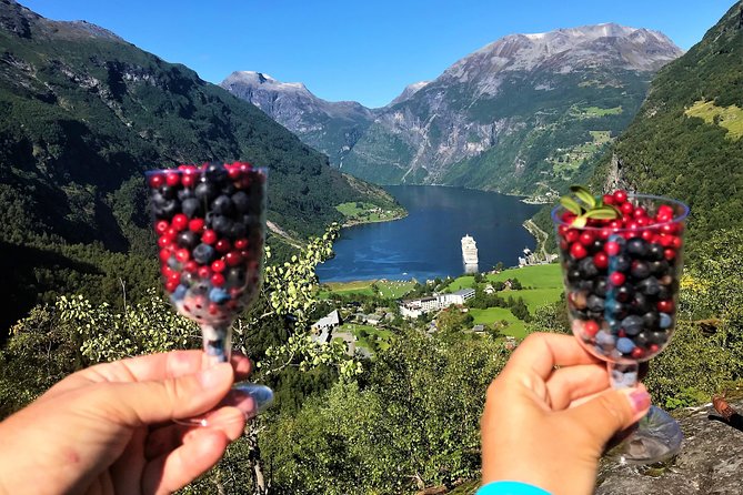 Geiranger by Royal route, 5 hours with visiting a high-mountain farm - Key things I’d circle on your map