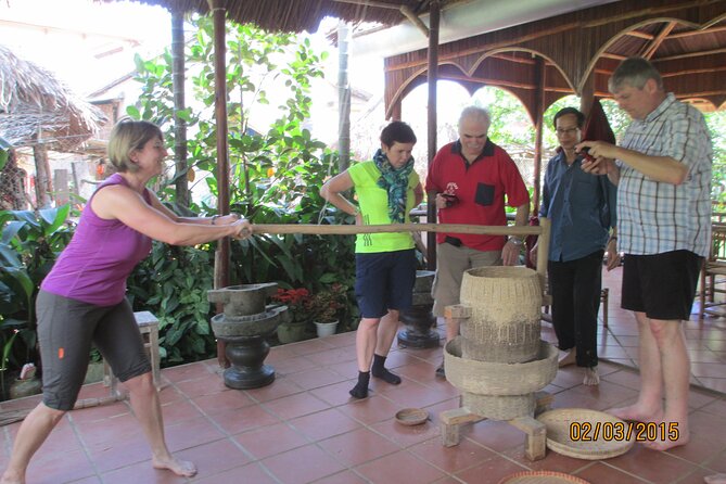 Hoi An Rice Farm Tour and Buffalo Riding with Local Home Meal - Hands-on rice farming and buffalo ploughing lessons