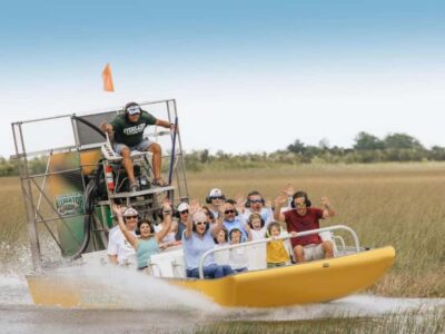 Homestead: Everglades Alligator Farm Entry and Airboat Ride - Wet ride reality: what to wear so you’re comfortable