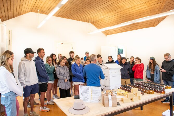 Honey Farm Tour. Morning Tea. Guided Tasting - What you’ll taste, and how to enjoy it more