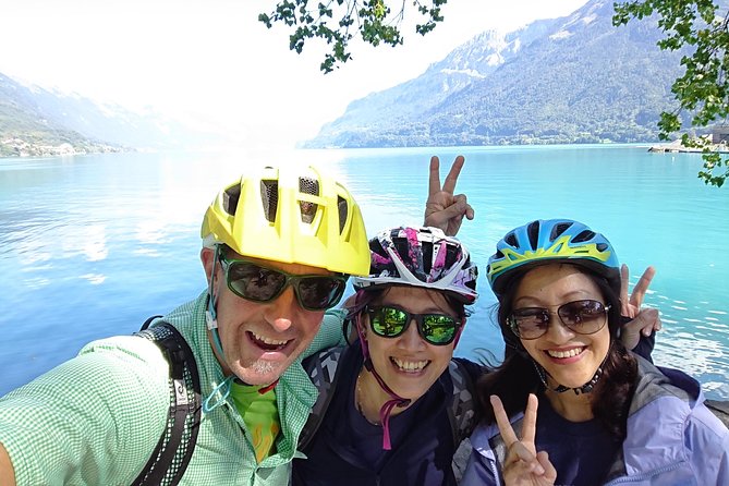 Interlaken 3-Hour Guided E-Bike Tour with a Farm and Ancient Villages Visit - Lake Thun: the blue-water stop with mountain backdrops