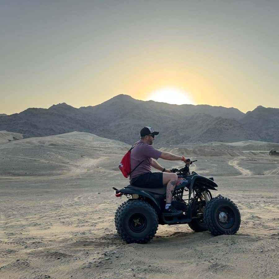Jeddah Desert Safari: Quad Biking, Camel Farm & Sunset Views - Quad biking across Jeddah’s golden dunes: what to expect in practice