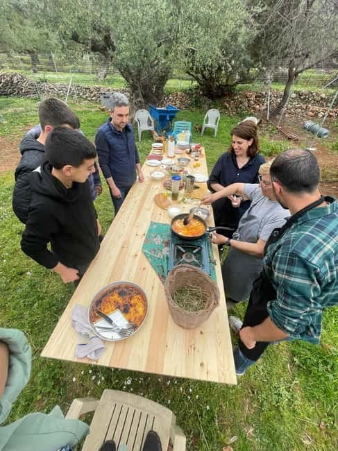 Kalamata: Farm-to-Table Experience with Cooking - Cooking classic Messinian dishes: Kagianas, tzatziki, beef, and salad