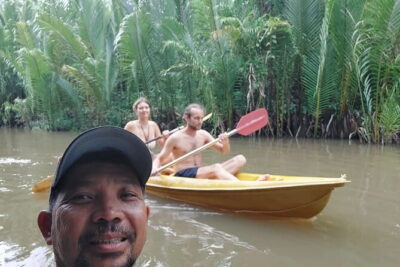 Kampot Classic Tour & Kayaking at the Green Cathedral with lunch - Phnom Chhngok Cave Temple: 200 Concrete Steps and a Wet-Season Reality Check