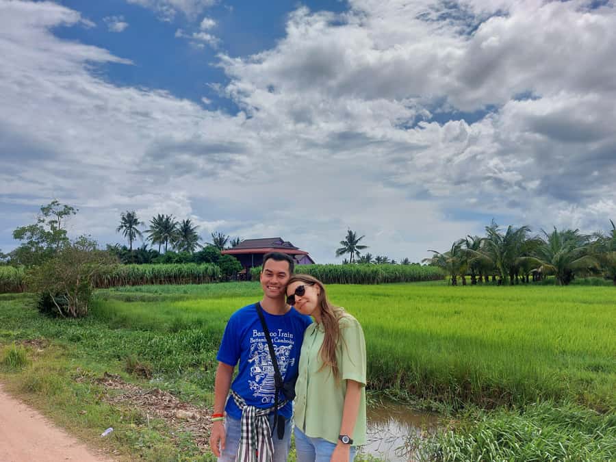 Kampot's Countryside & Kayak Tour, Pepper Farm include Lunch - East Kampot countryside: rice fields, salt workers, farmers, and fishermen
