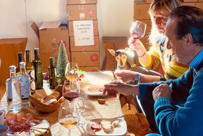 La Maliosa Farm Experience & Wine Tasting - Big Bench #235 in Manciano: the photo stop that sets the tone