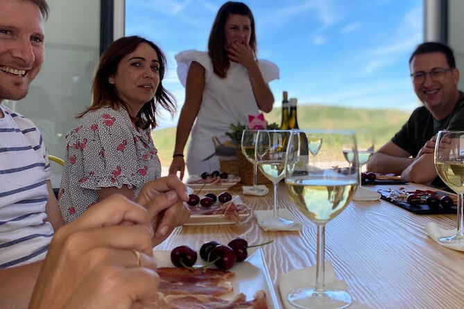 La Rioja Biosphere Organic Pig Farm and Ham and Wine Tasting - A stroll through olive groves and fields, plus purebred Spanish horses