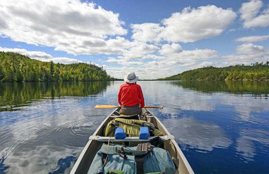 Lapland: Canoeing Trip with Reindeer and Husky Farm Tour - Canoeing on Lapland water: safe, relaxed, and surprisingly scenic