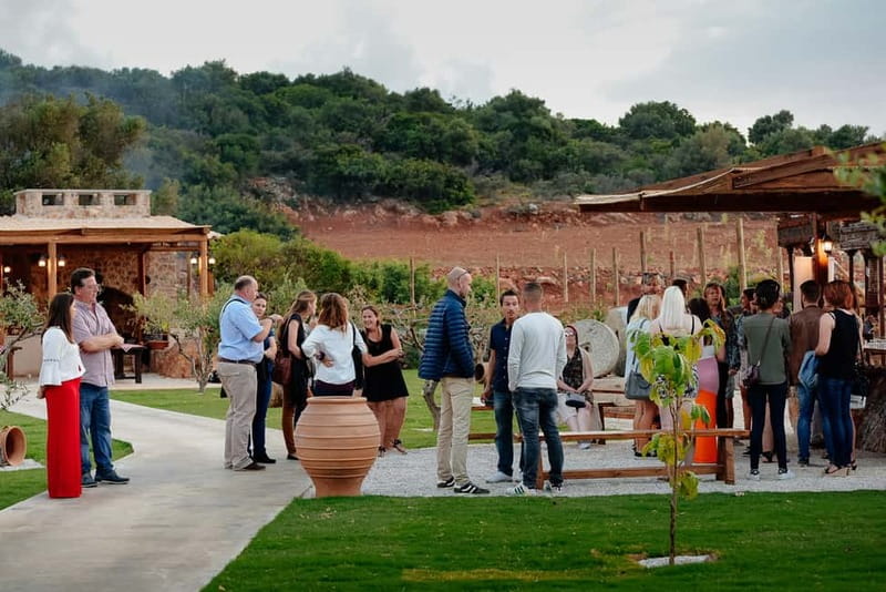 Lassithi, Zeus Cave, Olive Mill Farm & Knossos Combo Tour - Krasi village and the old plane tree: quick, scenic, and genuinely different