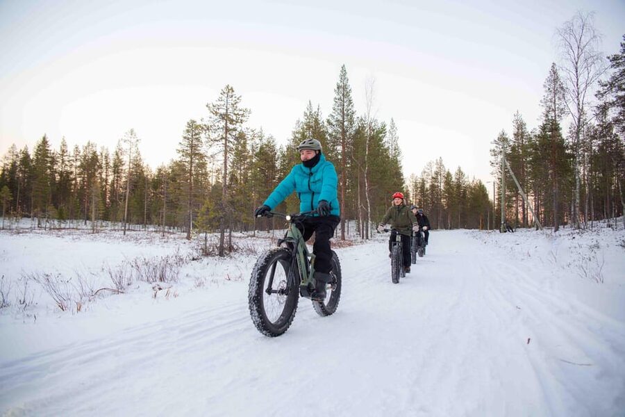 Levi: Reindeer Farm E-Fatbike Safari - Riding the Lapland fells on e-fatbikes: the feel, the pace, the views