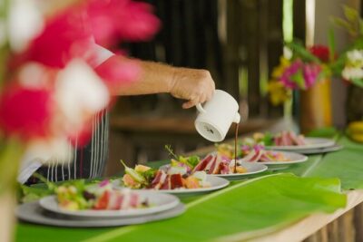 Liamuiga Natural Farm Tour - St.Kitts' Coffee Farm - The 11:00 AM lunch plan: seasonal, local, and actually the point