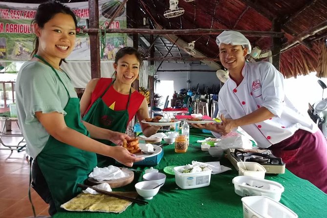 Market to Farm to Table Cooking Class in saigon - Lunch, coffee, tea, and what you actually take home