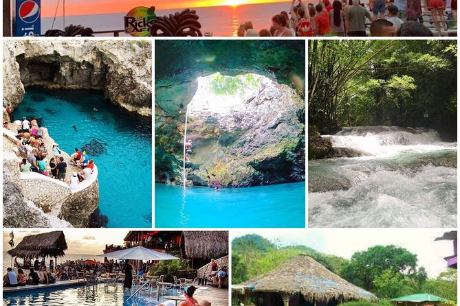 Mayfield Falls, Blue Hole & Rick's Café Tours/Weed Farm option - Stop 1: Mayfield Falls and Mineral Springs Original