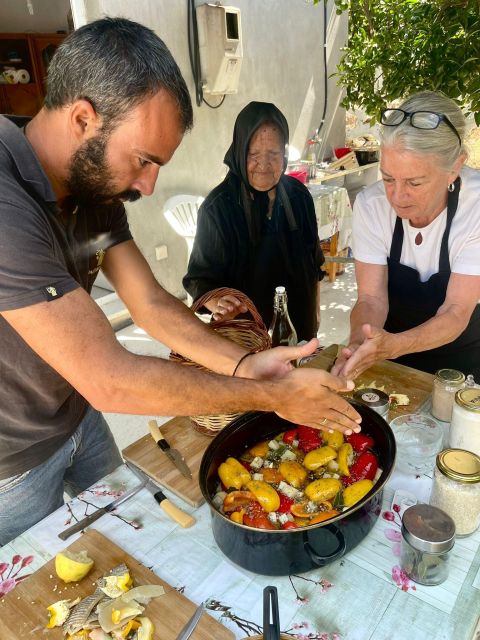 Melanes: Naxos Perivoli Farm & Cooking Class with Wood Fire - Olive grove walking and how oil production really works