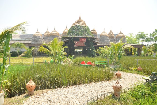 Morning Cooking Class in Organic Farm with Local Market Tour - The Best Thai Cookery School: an open-air farm kitchen outside the city