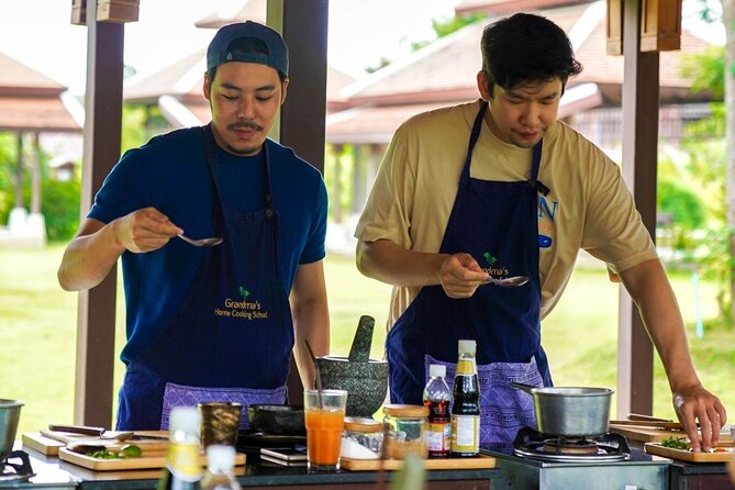 Morning Thai Cooking with Grandma - Market Visit & Farm Tour - What You’ll Cook: Four Thai Dishes With Ingredient Logic