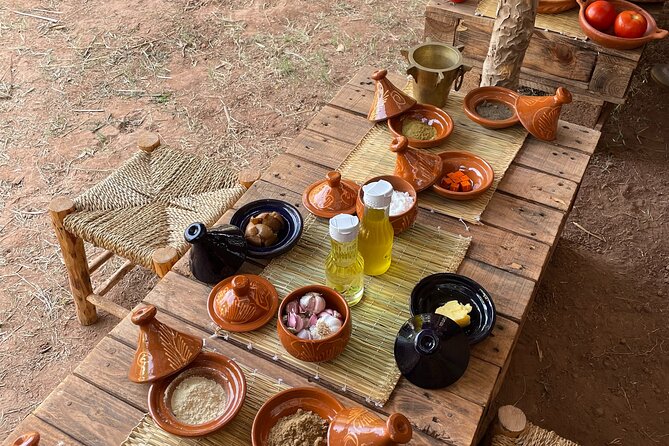 Moroccan Cooking Class and Eco-Farm Visit - Full day - Free time under the trees and that rooftop view