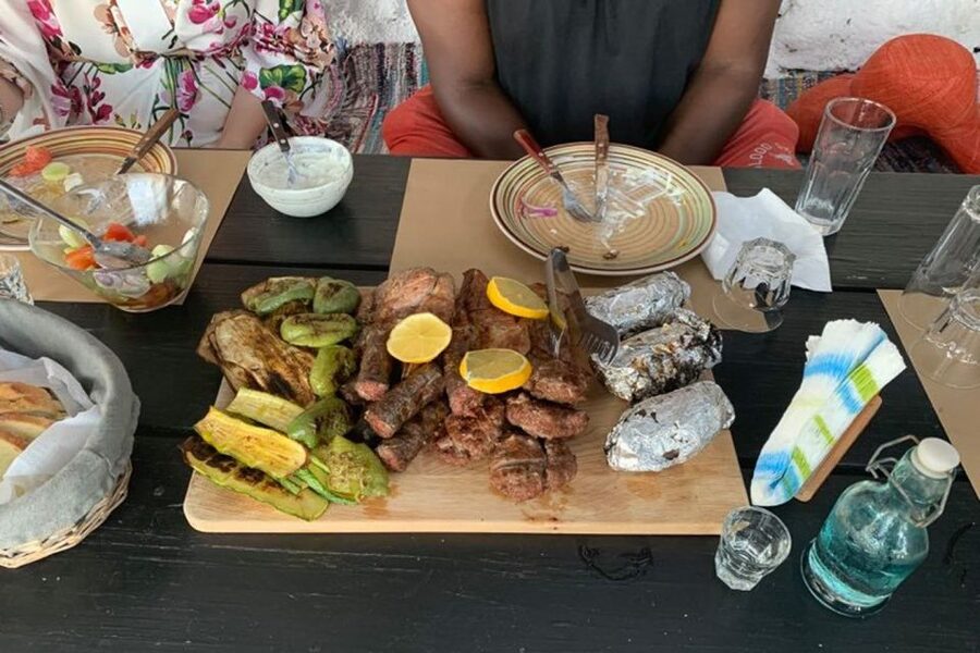 Mykonos: Barbecue at a Mykonian Farm - Wine, raki, and the feel-good pacing of 3.5 hours